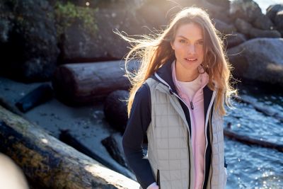 Cutter & Buck Women's Rainier Recycled Insulated Puffer Full Zip Vest-3