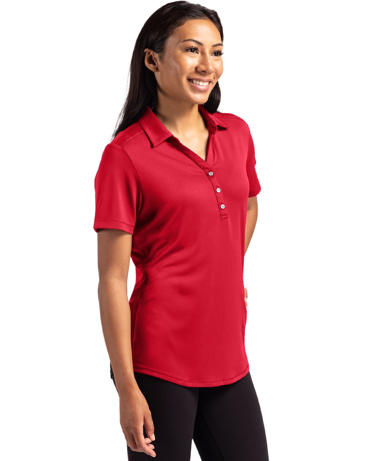 Cutter & Buck Women's Forge Recycled Four-Way Stretch Polo-6