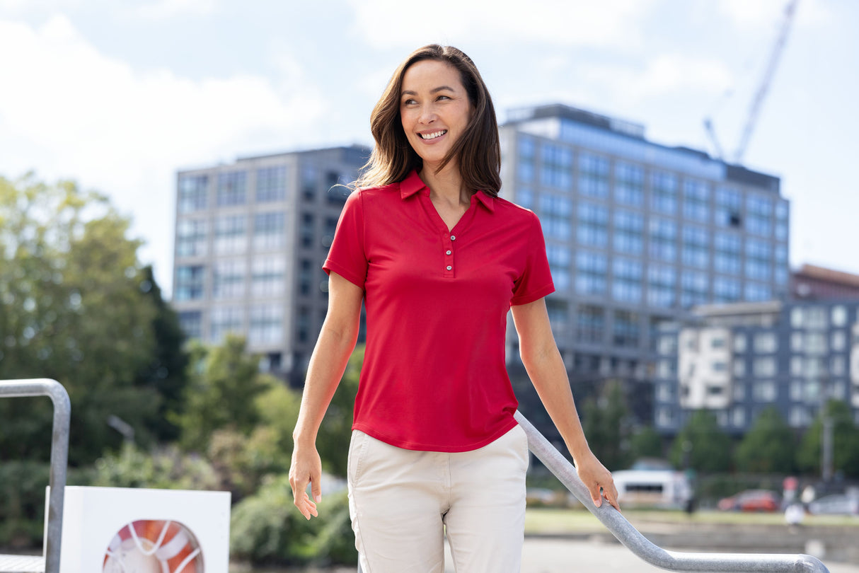 Cutter & Buck Women's Forge Recycled Four-Way Stretch Polo-7