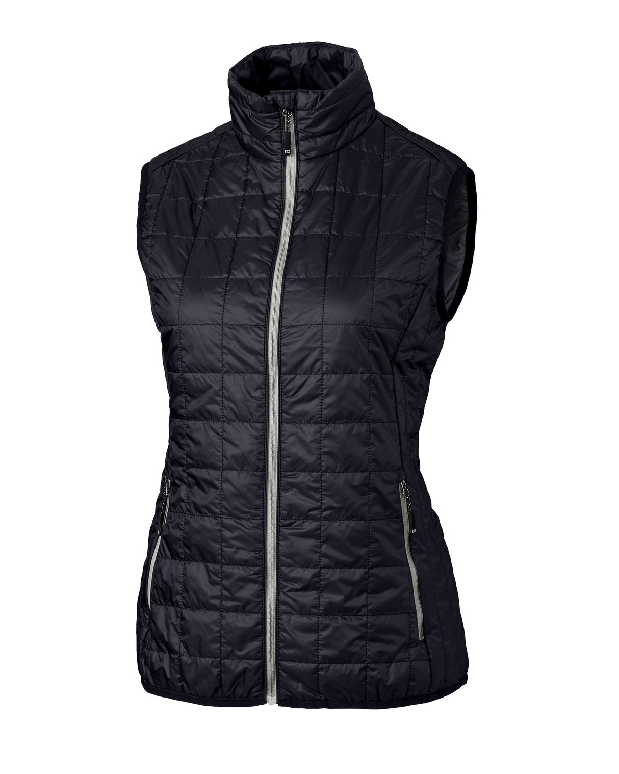 Cutter & Buck Women's Rainier Recycled Insulated Puffer Full Zip Vest-4