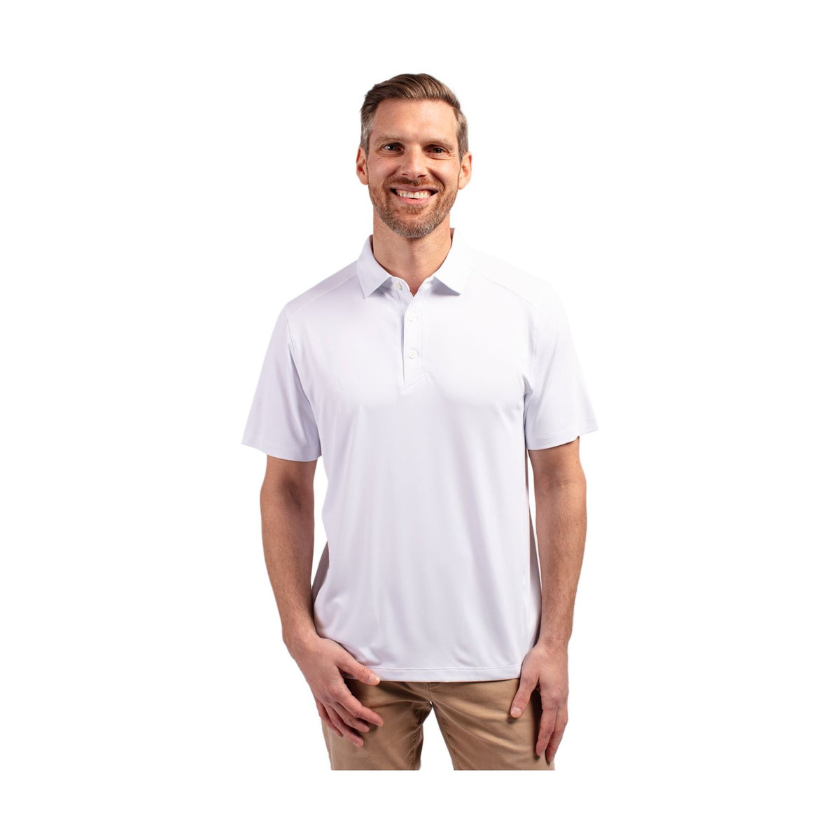 Cutter & Buck Men's Forge Recycled Four-Way Stretch Polo-4