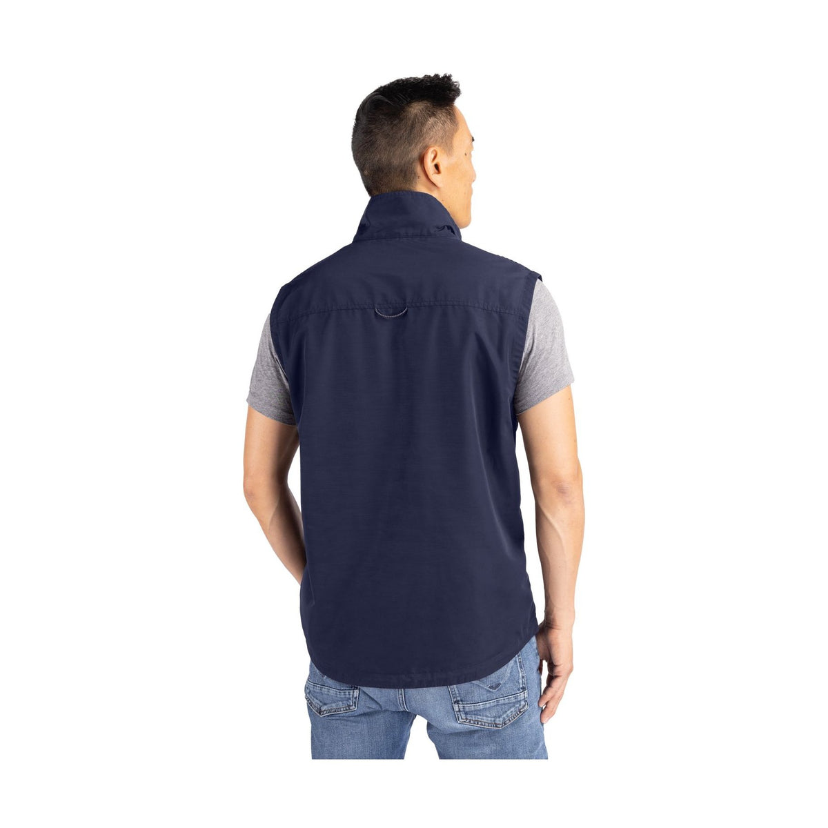 Cutter & Buck Men's Charter Big & Tall Full Zip Vest-3