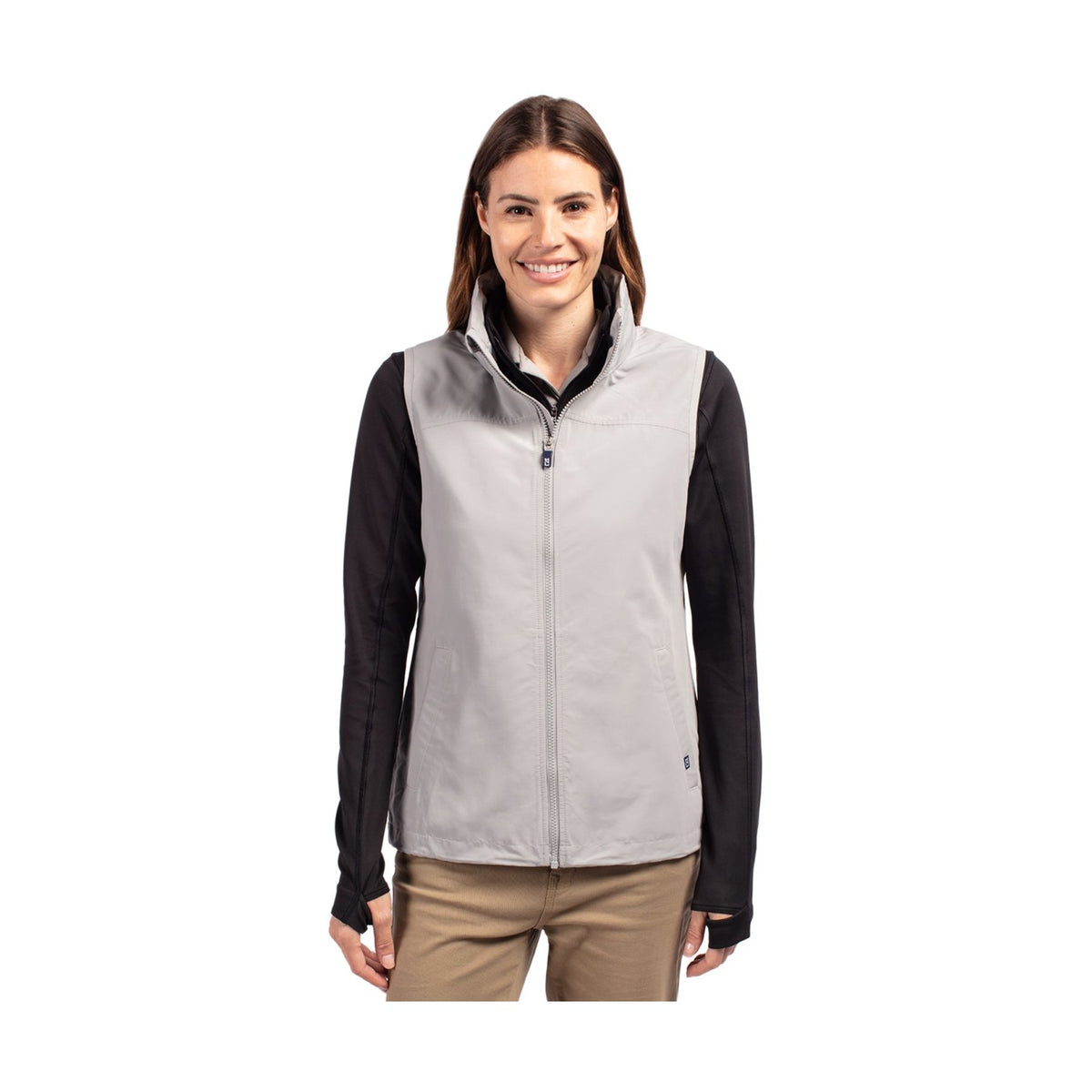 Cutter & Buck Women's Charter Packable Full Zip Vest-1