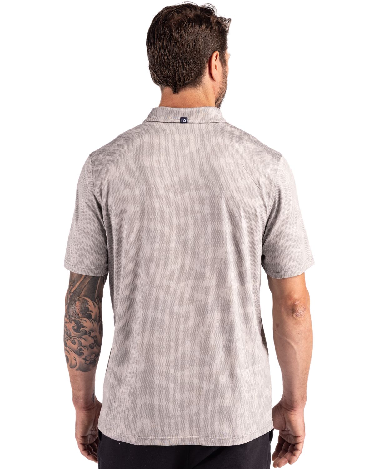 Cutter & Buck Men's Coastline Recycled Double Peached Camo Print Polo-4