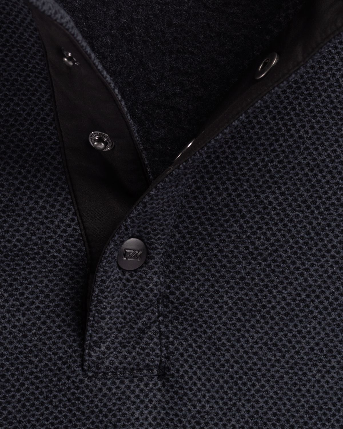 Cutter & Buck Men's Hunts Point Recycled Fleece Hybrid Snap Placket Pullover-7