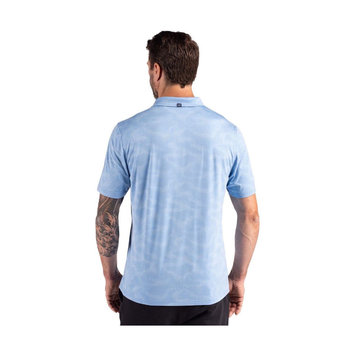 Cutter & Buck Men's Coastline Recycled Double Peached Camo Print Polo-4