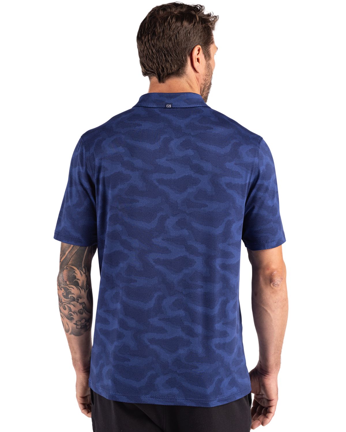 Cutter & Buck Men's Coastline Recycled Double Peached Camo Print Polo-3