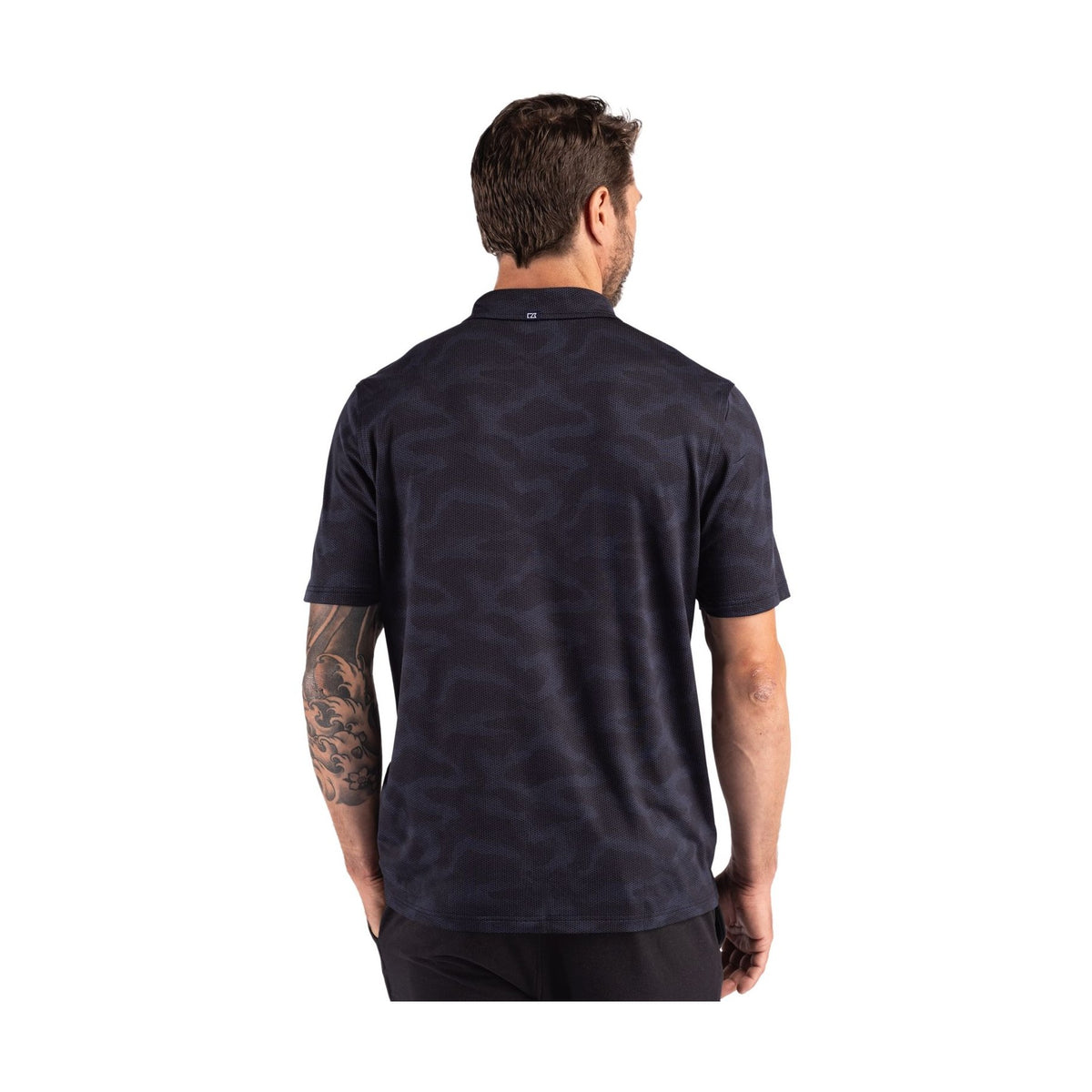Cutter & Buck Men's Coastline Recycled Double Peached Camo Print Polo-2