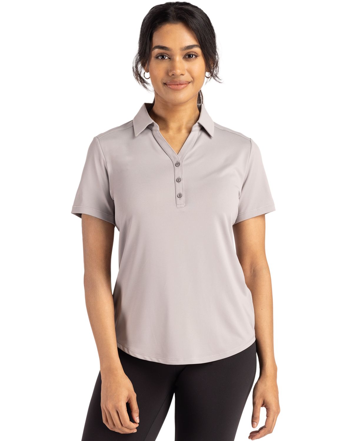 Cutter & Buck Women's Forge Recycled Four-Way Stretch Polo-1