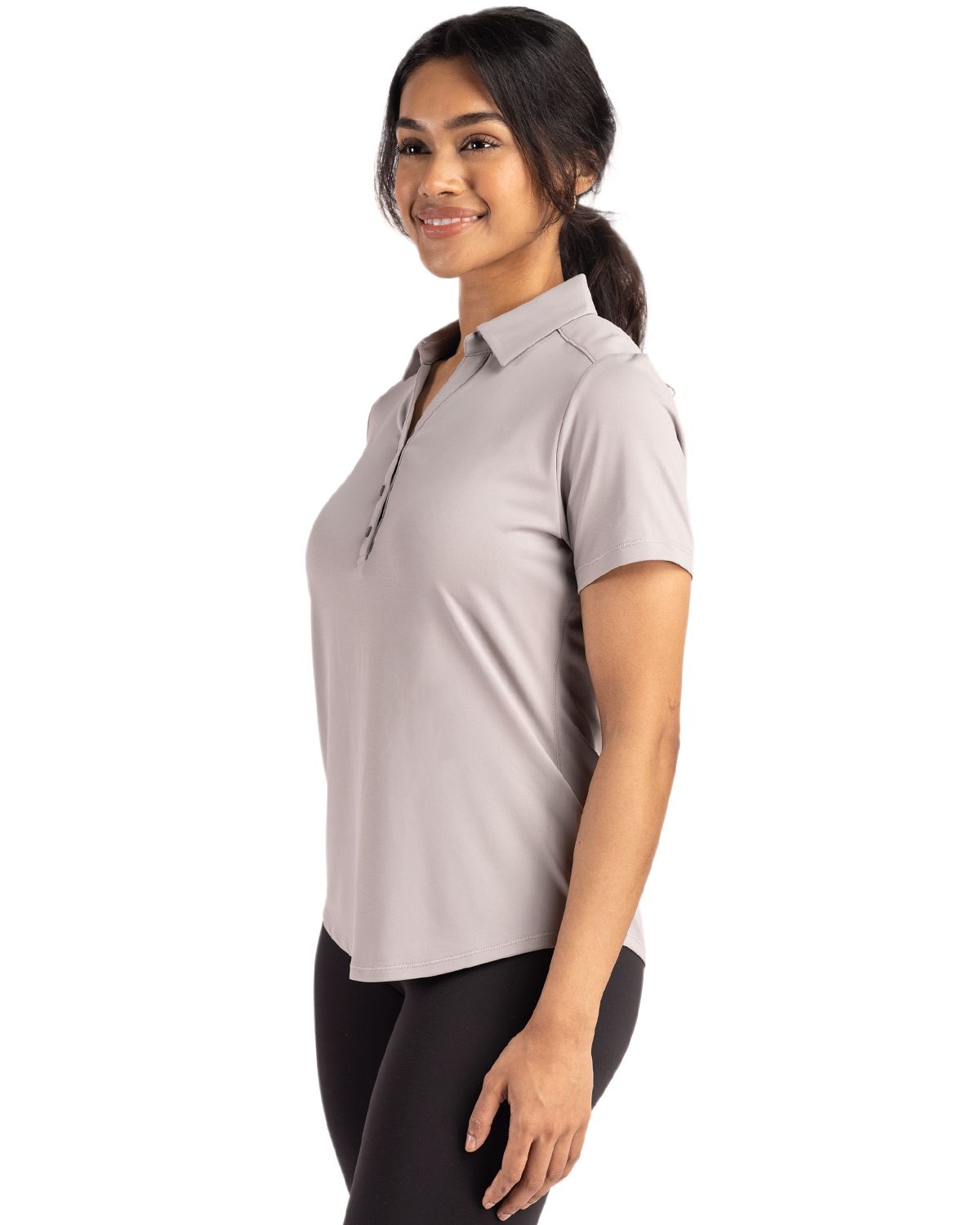 Cutter & Buck Women's Forge Recycled Four-Way Stretch Polo-3