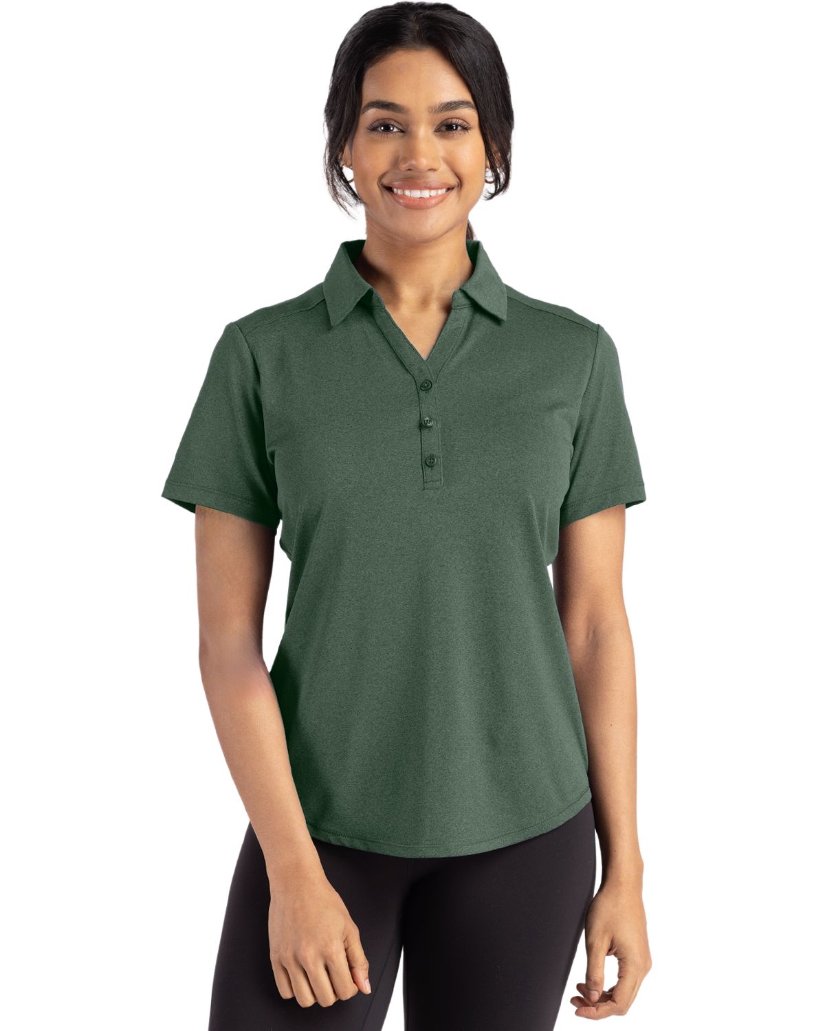 Cutter & Buck Women's Forge Recycled Four-Way Stretch Polo-5