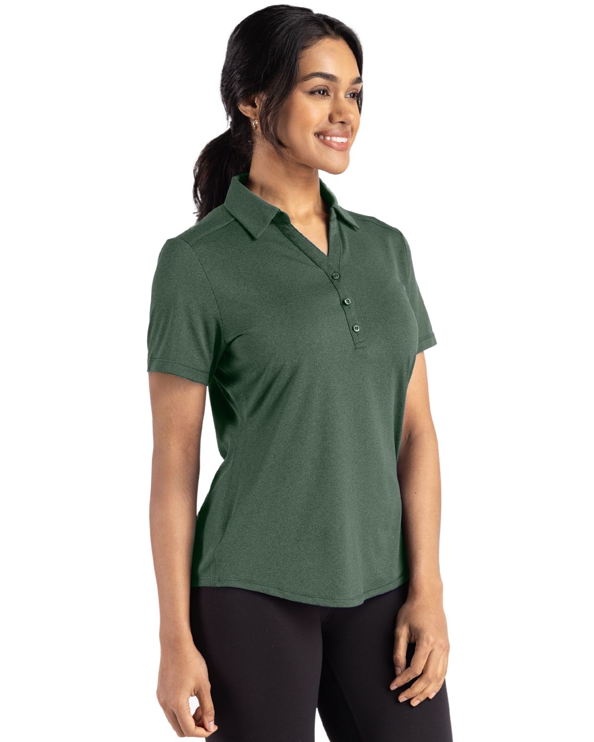 Cutter & Buck Women's Forge Recycled Four-Way Stretch Polo-6