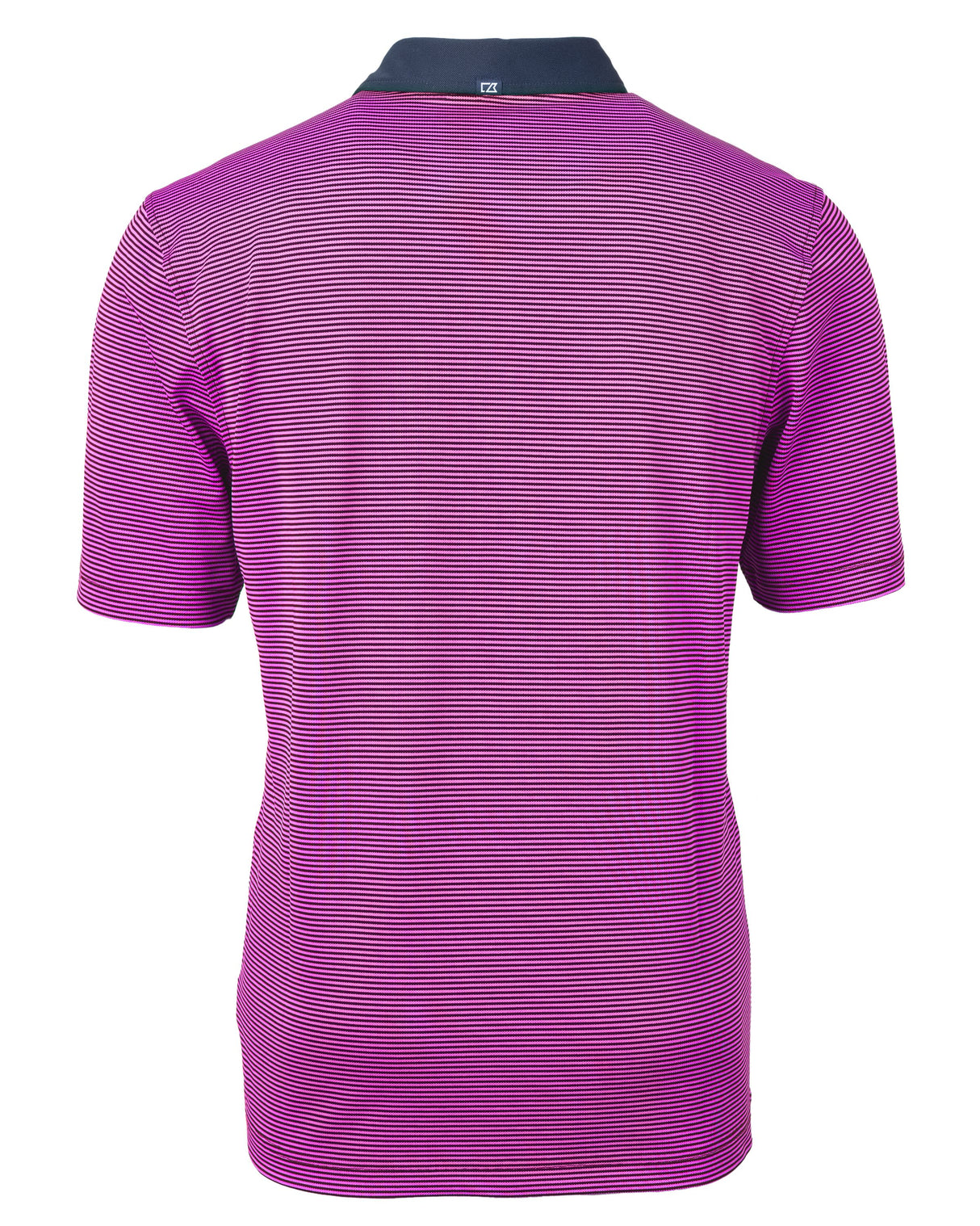 Cutter & Buck Men's Virtue Recycled Micro Stripe Featherlight Pique Polo-3