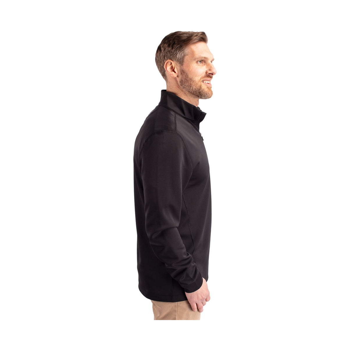 Cutter & Buck Men's Traverse Big & Tall Quarter Zip Pullover-8