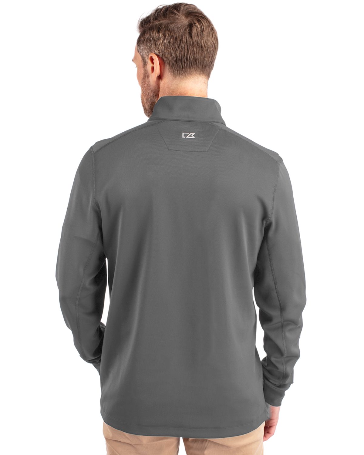 Cutter & Buck Men's Traverse Big & Tall Quarter Zip Pullover-12