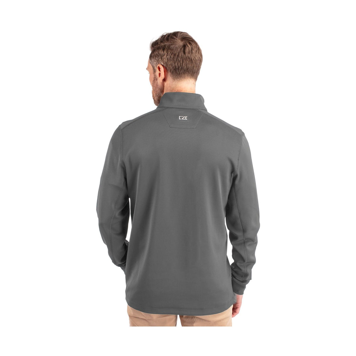 Cutter & Buck Men's Traverse Big & Tall Quarter Zip Pullover-12