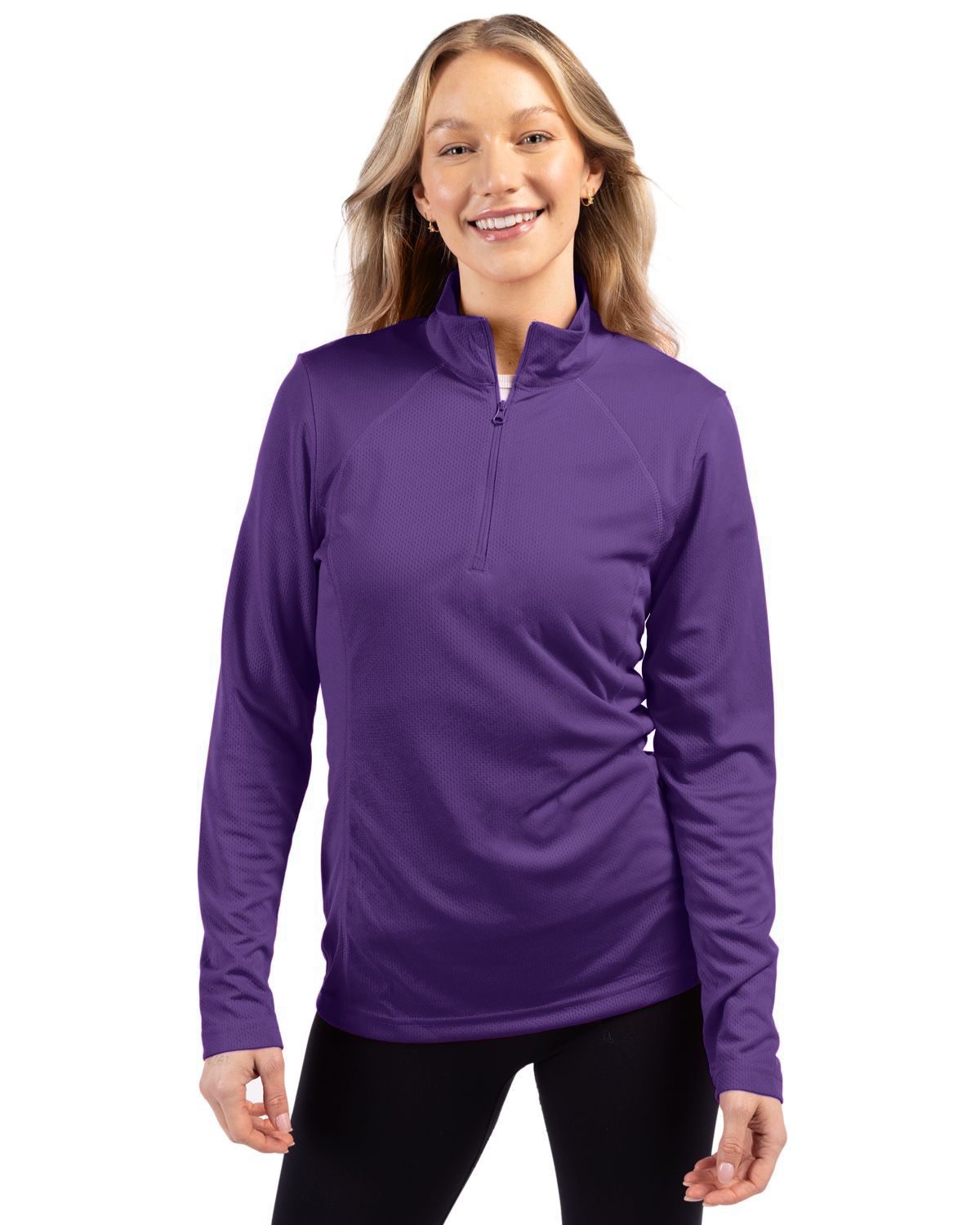 Clique Women's Ice Pique Tech Half Zip-5