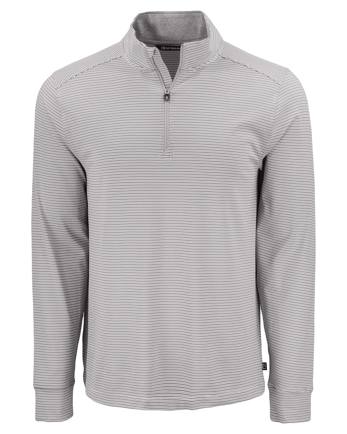 Cutter & Buck Men's Forge Recycled Double Stripe Four-Way Stretch Quarter Zip Pullover-7
