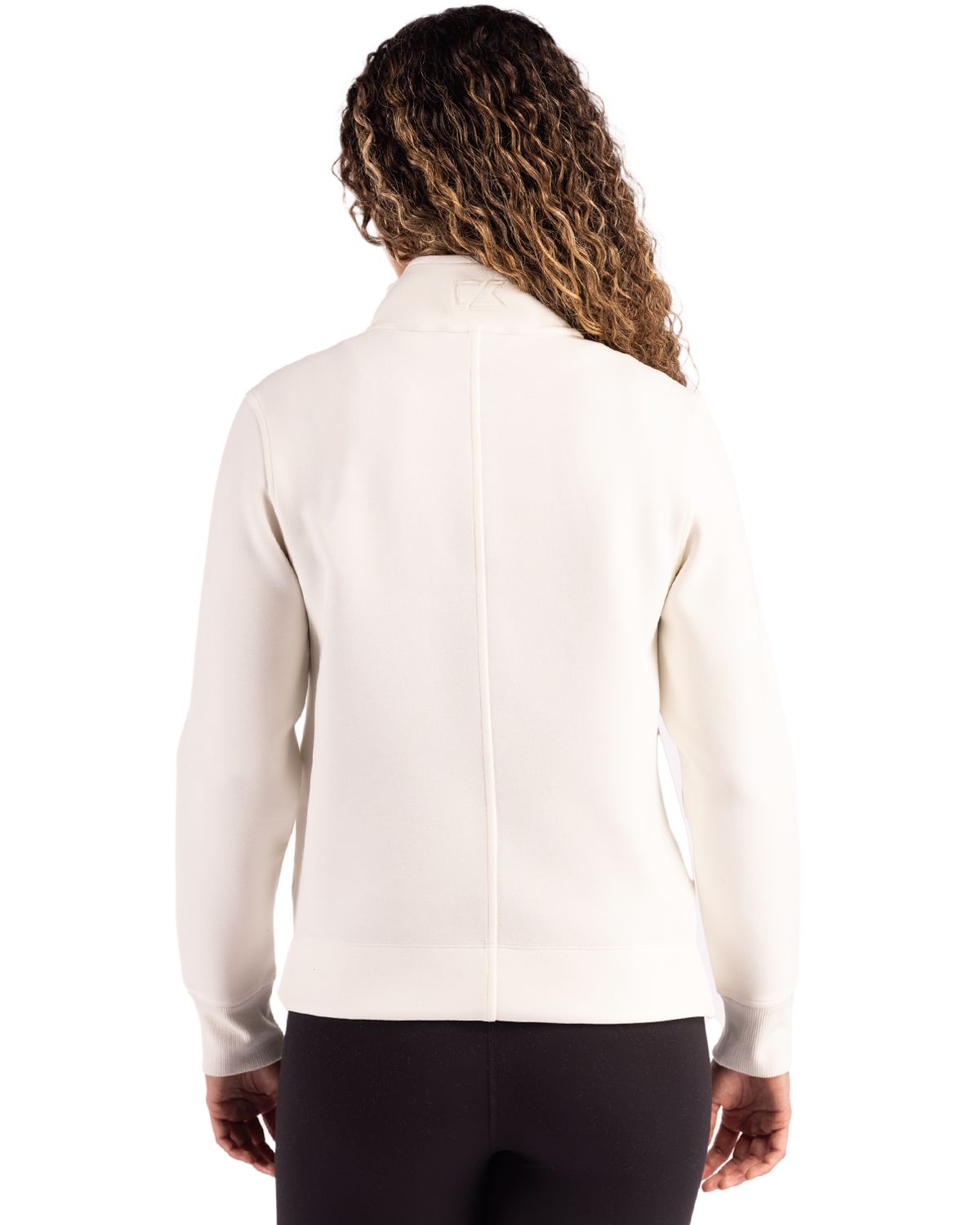 Cutter & Buck Women's Roam Recycled Buttery-Soft Knit Quarter Zip Pullover-2