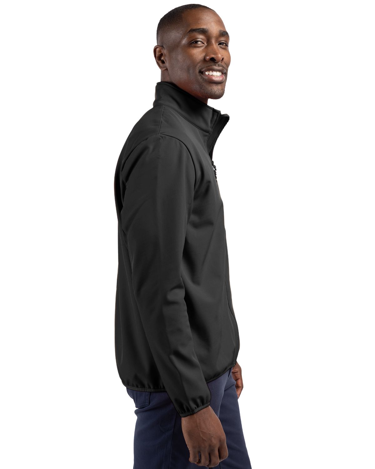Clique Men's Trail Recycled Stretch Softshell Full Zip Jacket-6