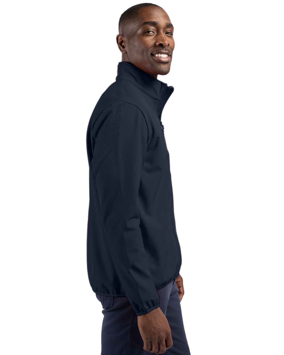 Clique Men's Trail Recycled Stretch Softshell Full Zip Jacket-3