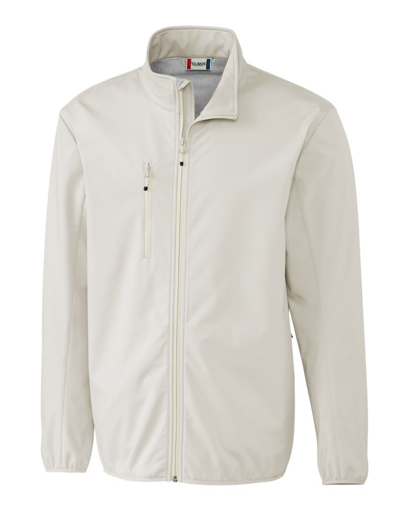 Clique Men's Trail Recycled Stretch Softshell Full Zip Jacket-6