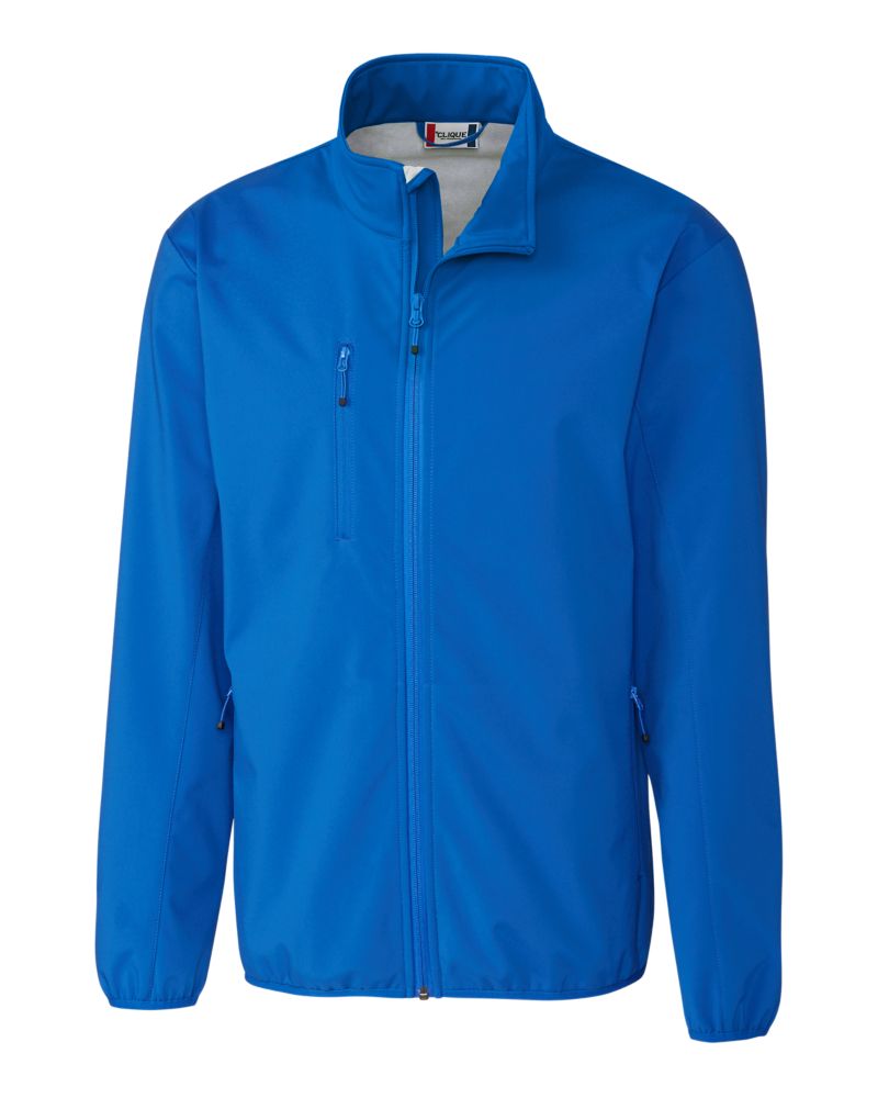 Clique Men's Trail Recycled Stretch Softshell Full Zip Jacket-6
