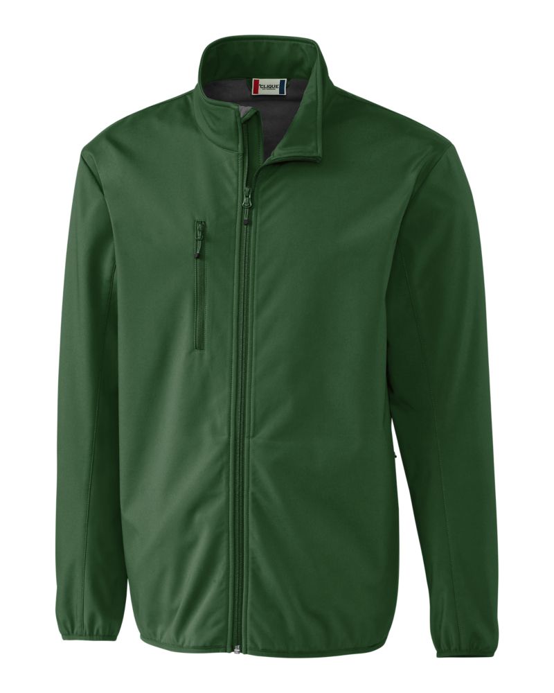 Clique Men's Trail Recycled Stretch Softshell Full Zip Jacket-6