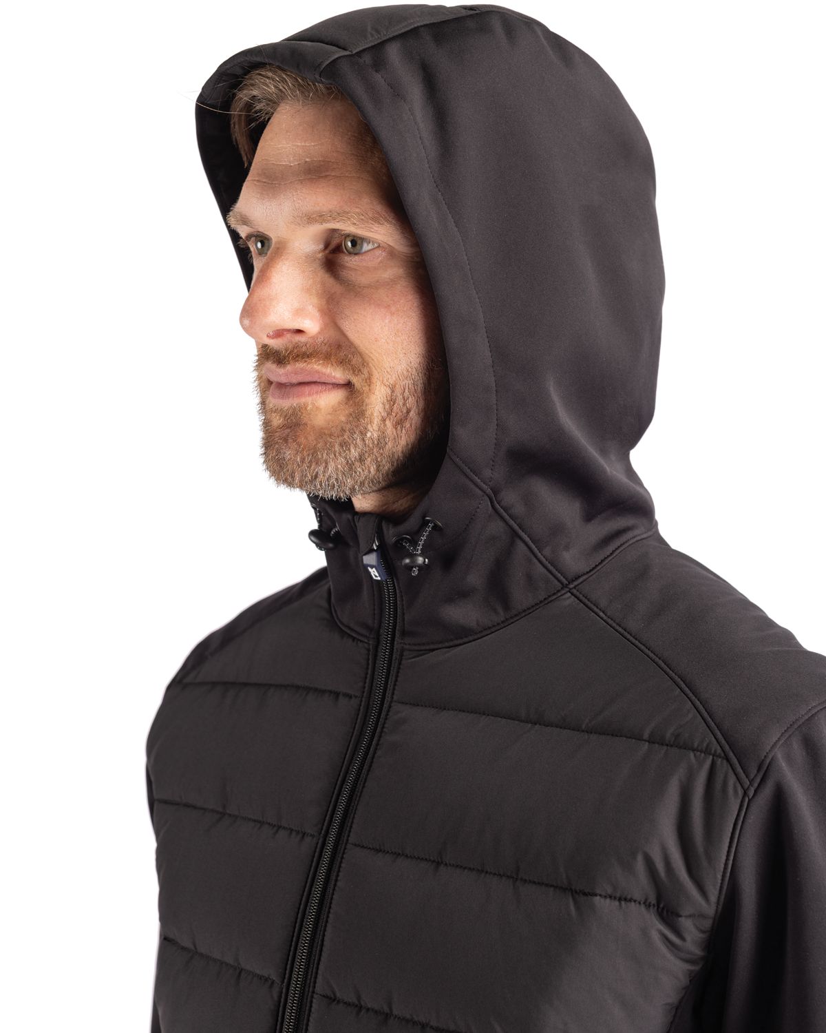 Cutter & Buck Men's Evoke Big & Tall Hybrid Full Zip Jacket-6