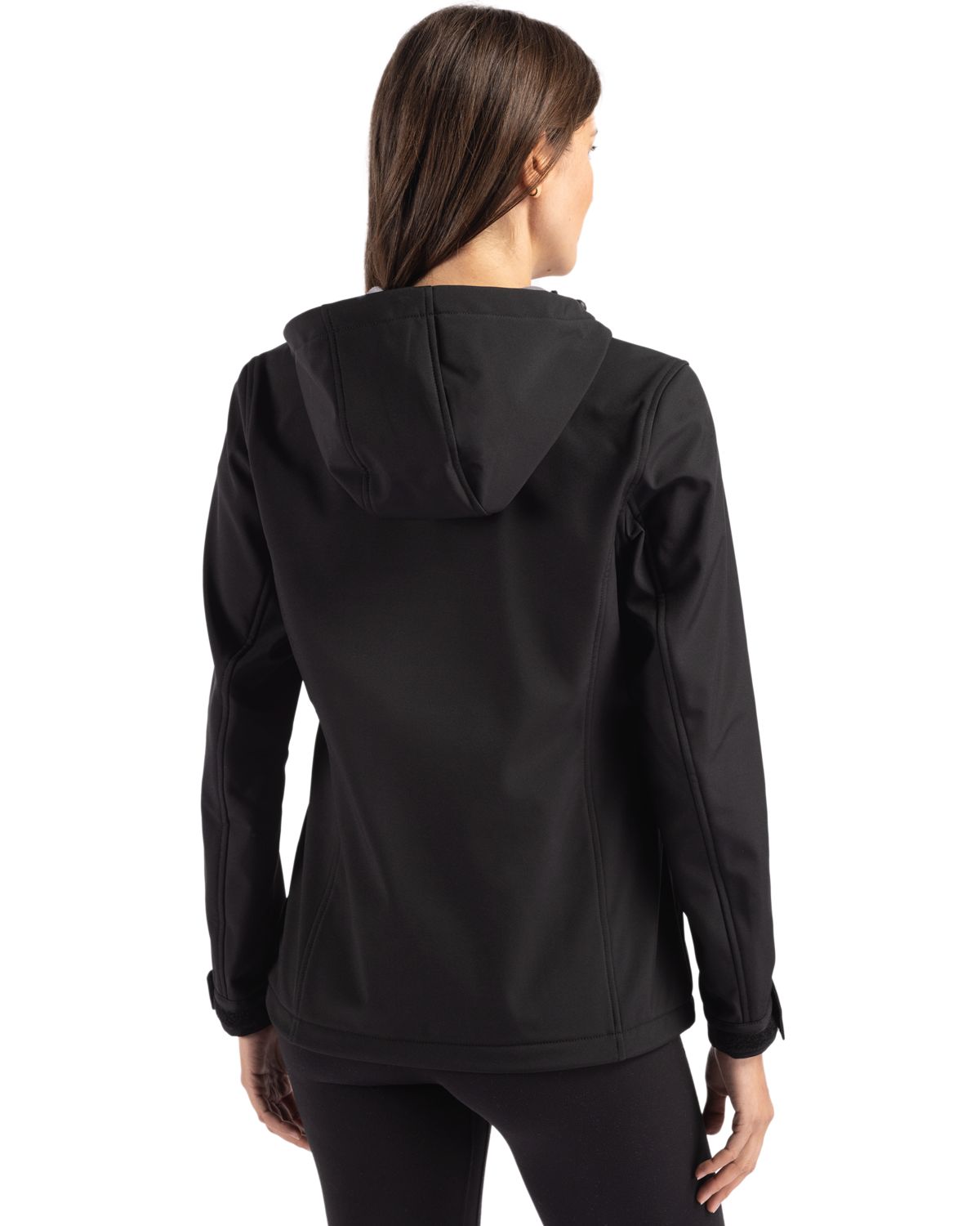 Clique Women's Telemark Recycled Stretch Softshell Full Zip Hooded Jacket-2