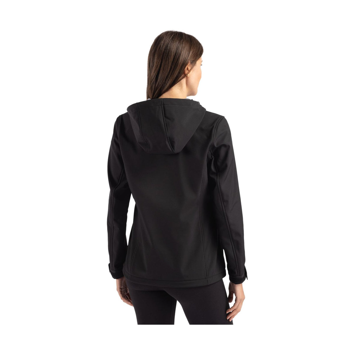 Clique Women's Telemark Recycled Stretch Softshell Full Zip Hooded Jacket-2
