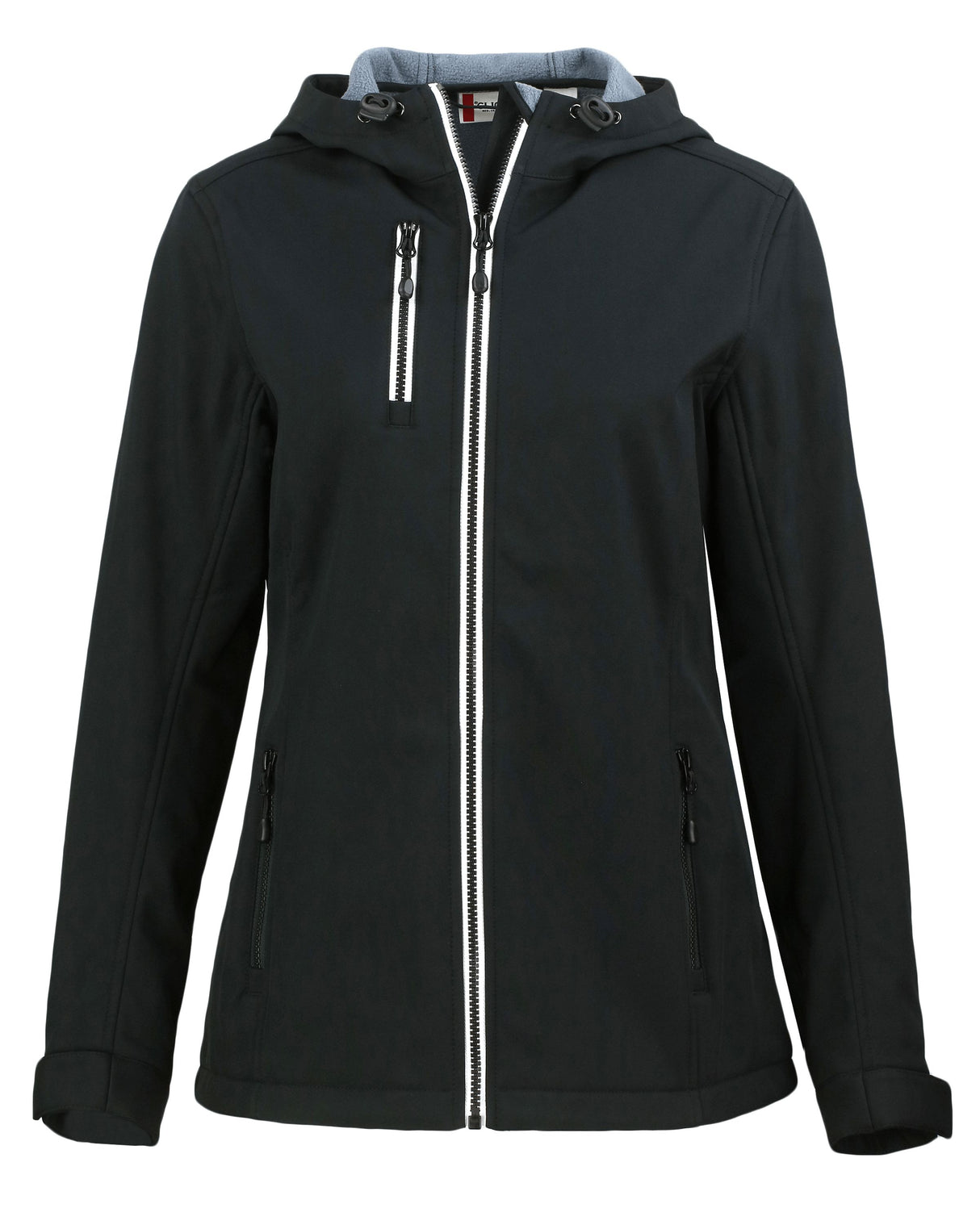 Clique Women's Telemark Recycled Stretch Softshell Full Zip Hooded Jacket-7