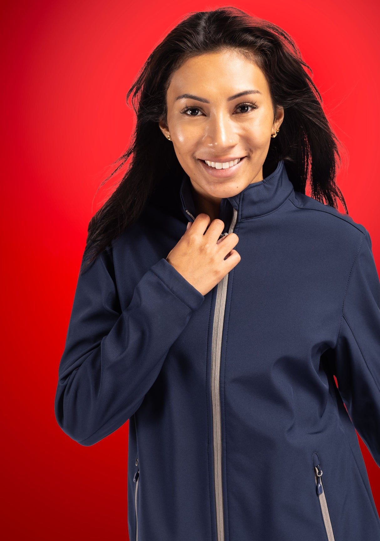 Clique Women's Tempo Recycled Stretch Softshell Full Zip Jacket-4