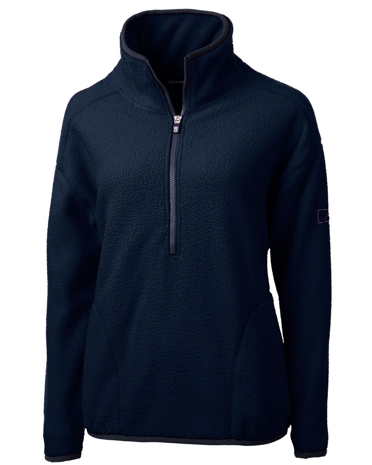 Cutter & Buck Women's Cascade Epic Comfort Recycled Sherpa Fleece Pullover Jacket-6