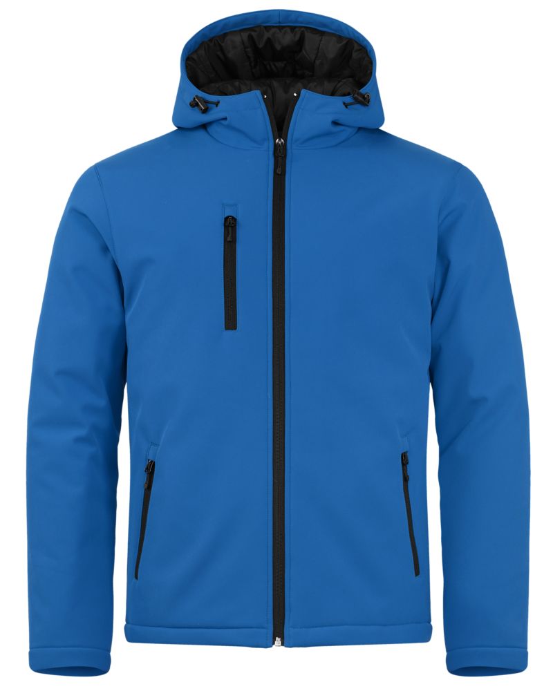 Clique Men's Equinox Insulated Softshell Full Zip Hooded Jacket-2