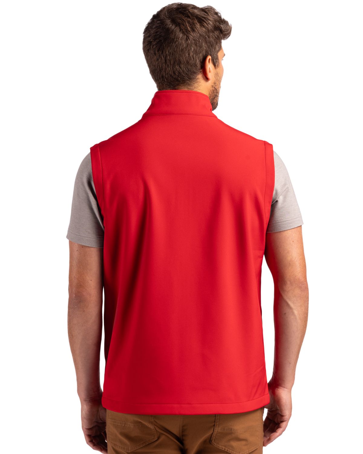 Clique Men's Tempo Recycled Stretch Softshell Full Zip Vest-2