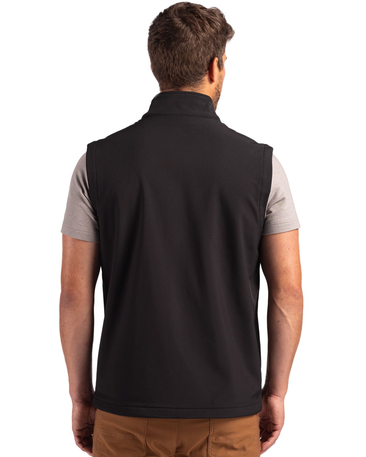 Clique Men's Tempo Recycled Stretch Softshell Full Zip Vest-5