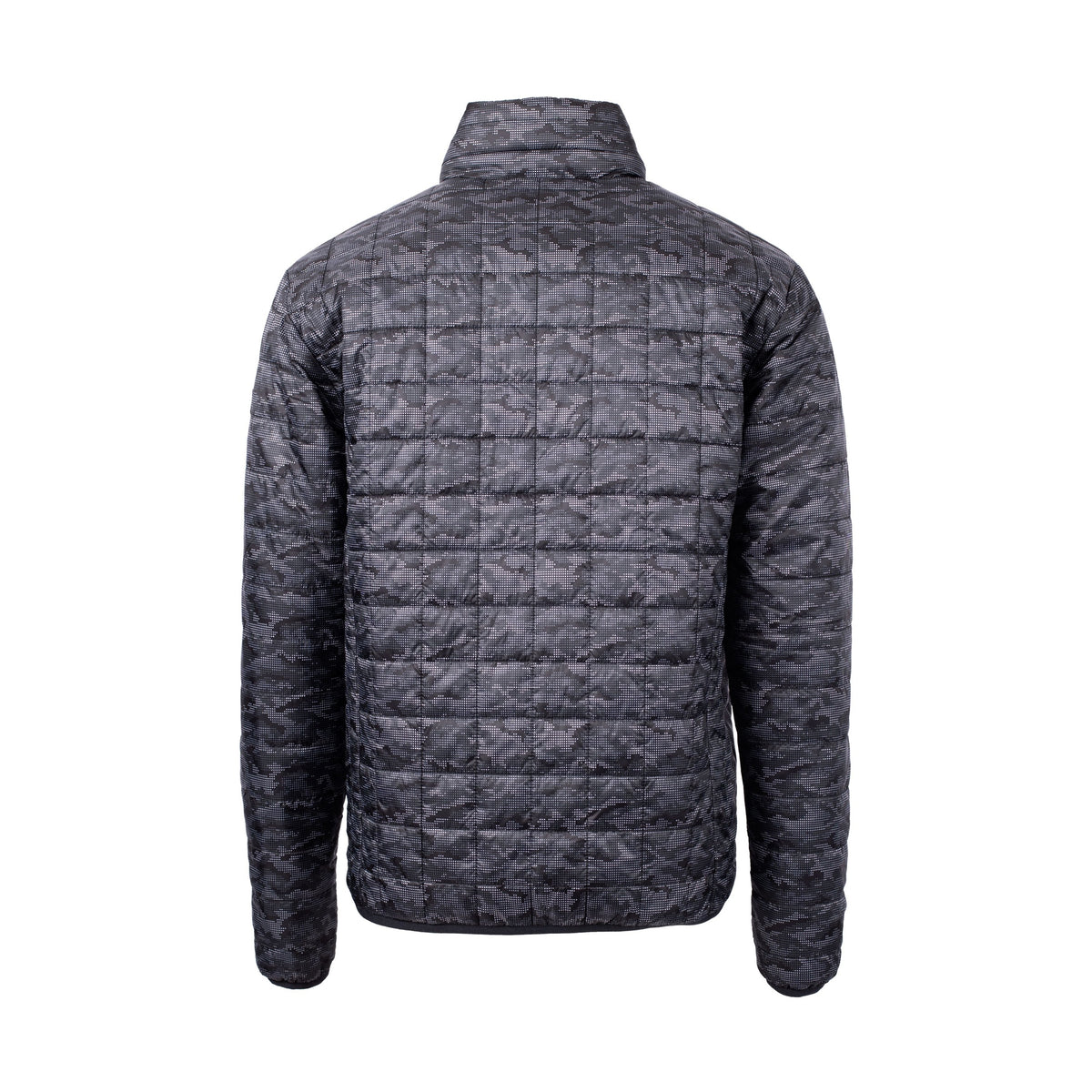 Cutter & Buck Men's Rainier Recycled Insulated Printed Puffer Full Zip Jacket-4