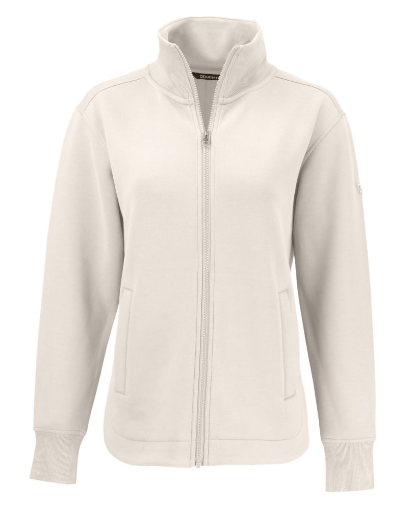 Cutter & Buck Women's Roam Recycled Buttery-Soft Knit Full Zip Jacket-4