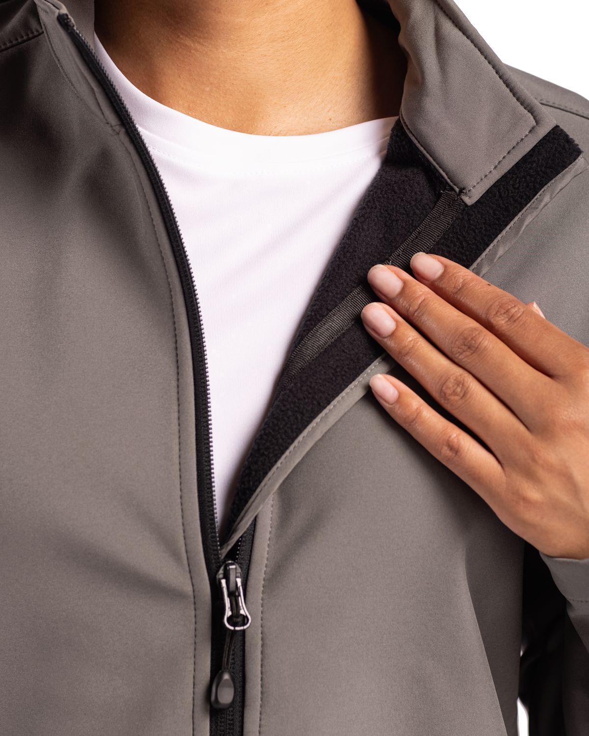 Clique Women's Tempo Recycled Stretch Softshell Full Zip Jacket-5