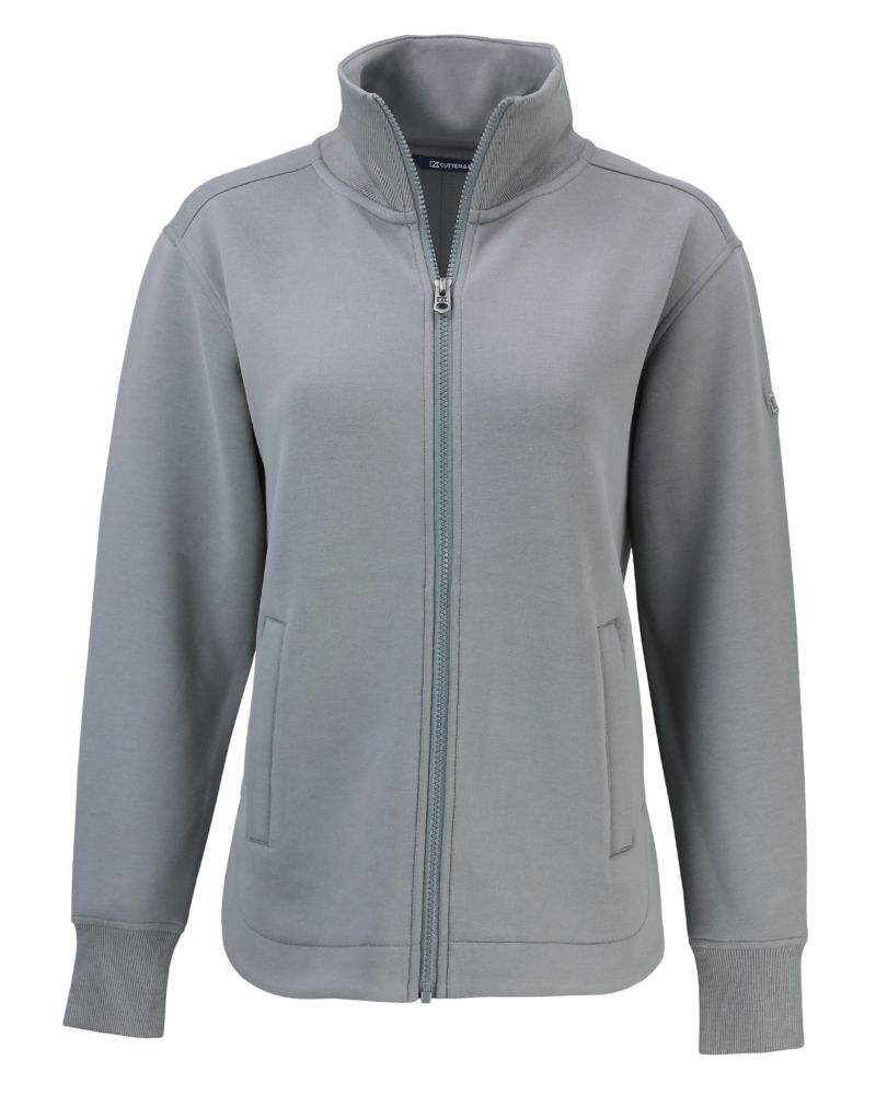 Cutter & Buck Women's Roam Recycled Buttery-Soft Knit Full Zip Jacket-6