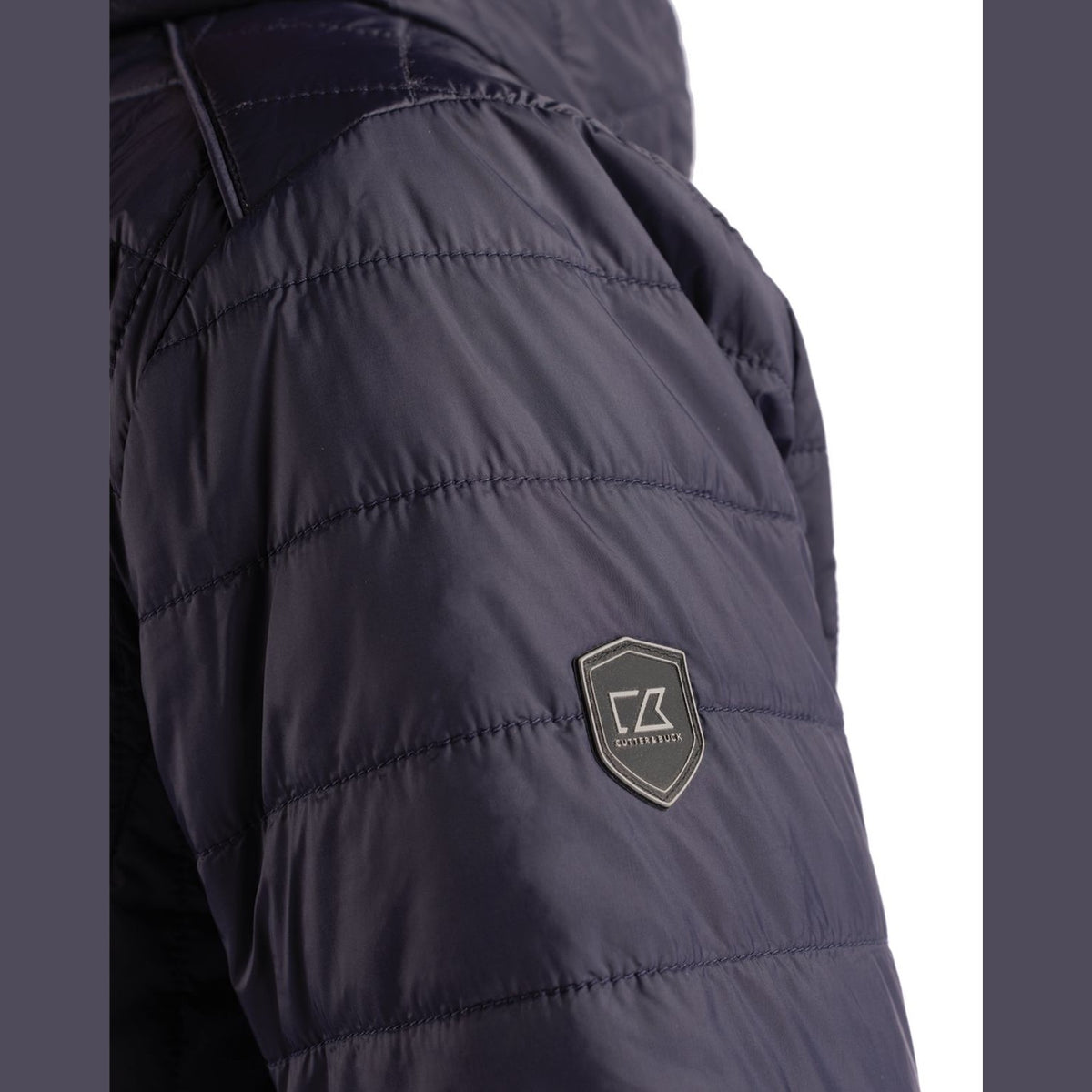 Cutter & Buck Men's Rainier Recycled Insulated Puffer Full Zip Hooded Jacket Jacket-8