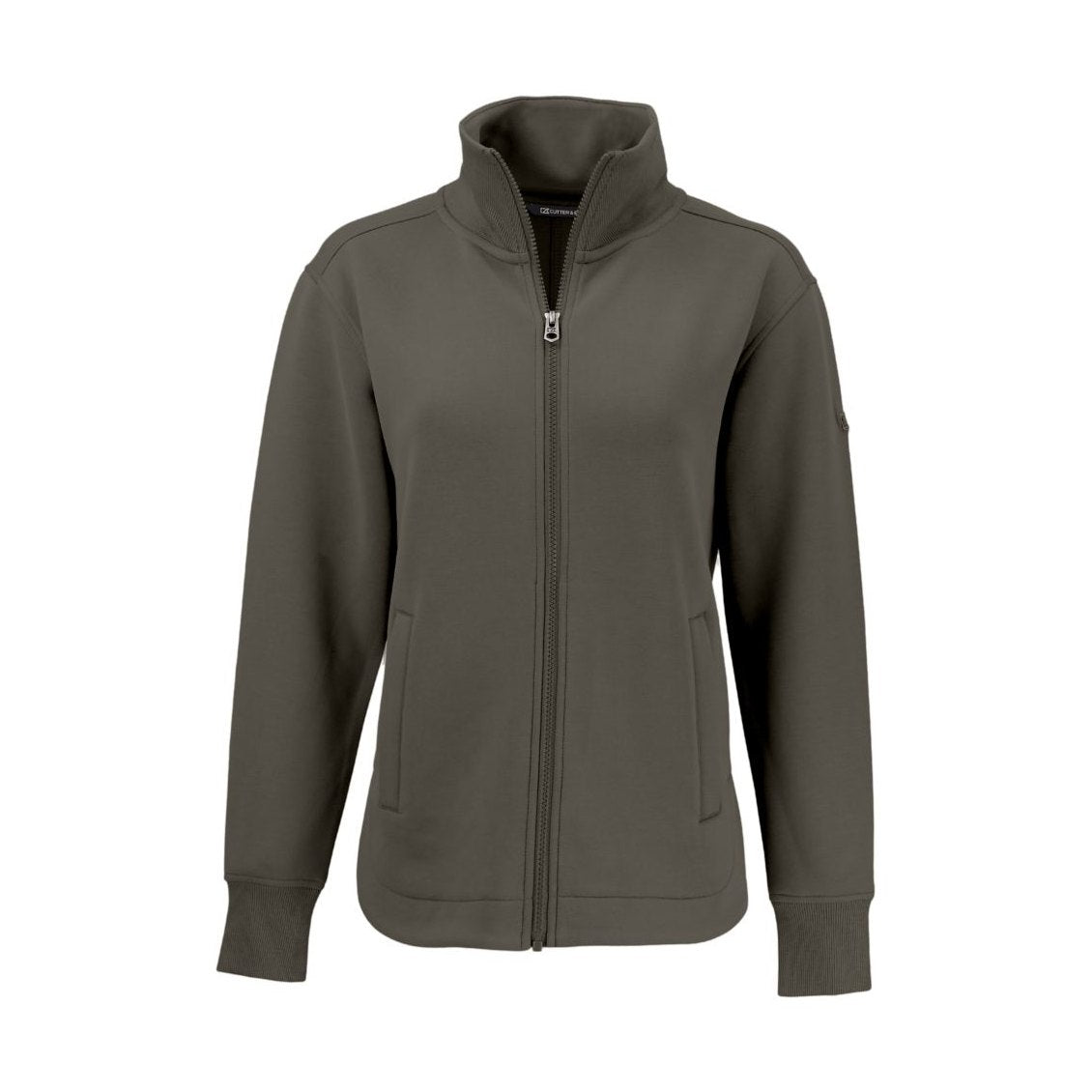 Cutter & Buck Women's Roam Recycled Buttery-Soft Knit Full Zip Jacket-2