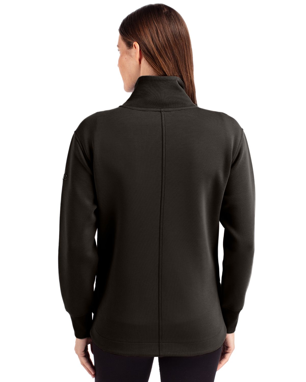Cutter & Buck Women's Roam Recycled Buttery-Soft Knit Full Zip Jacket-3