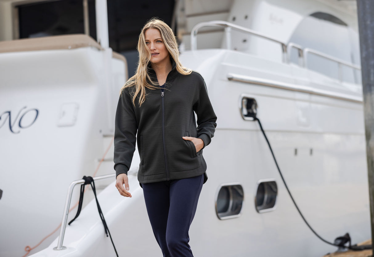 Cutter & Buck Women's Roam Recycled Buttery-Soft Knit Full Zip Jacket-9