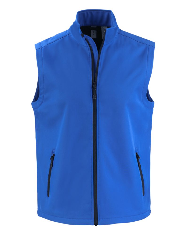 Clique Men's Tempo Recycled Stretch Softshell Full Zip Vest-8