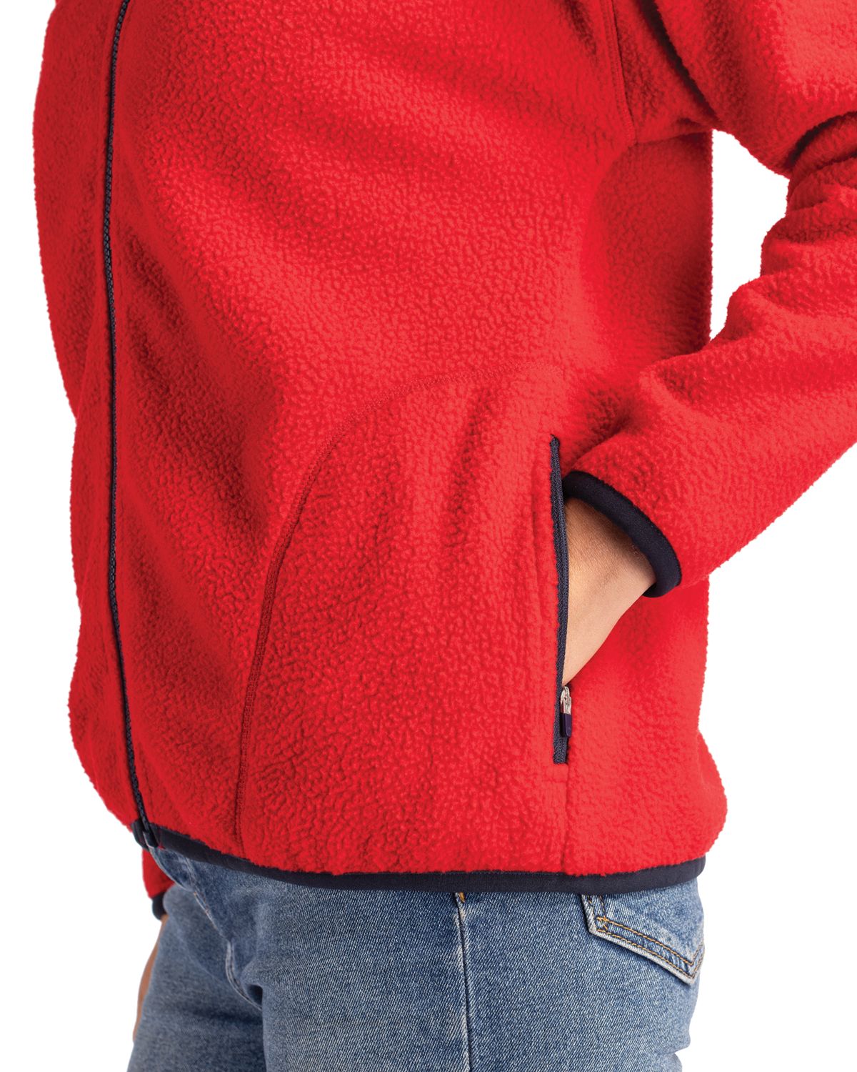 Cutter & Buck Women's Cascade Epic Comfort Recycled Sherpa Fleece Full Zip Jacket-3
