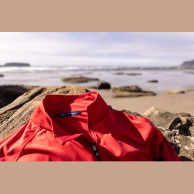 Cutter & Buck Men's Coastline Recycled Double Peached Quarter Zip Pullover-9