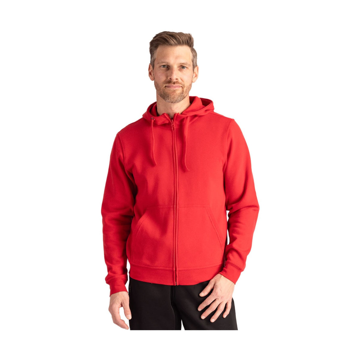 Clique Men's Stockholm Full Zip Hooded Sweatshirt-1