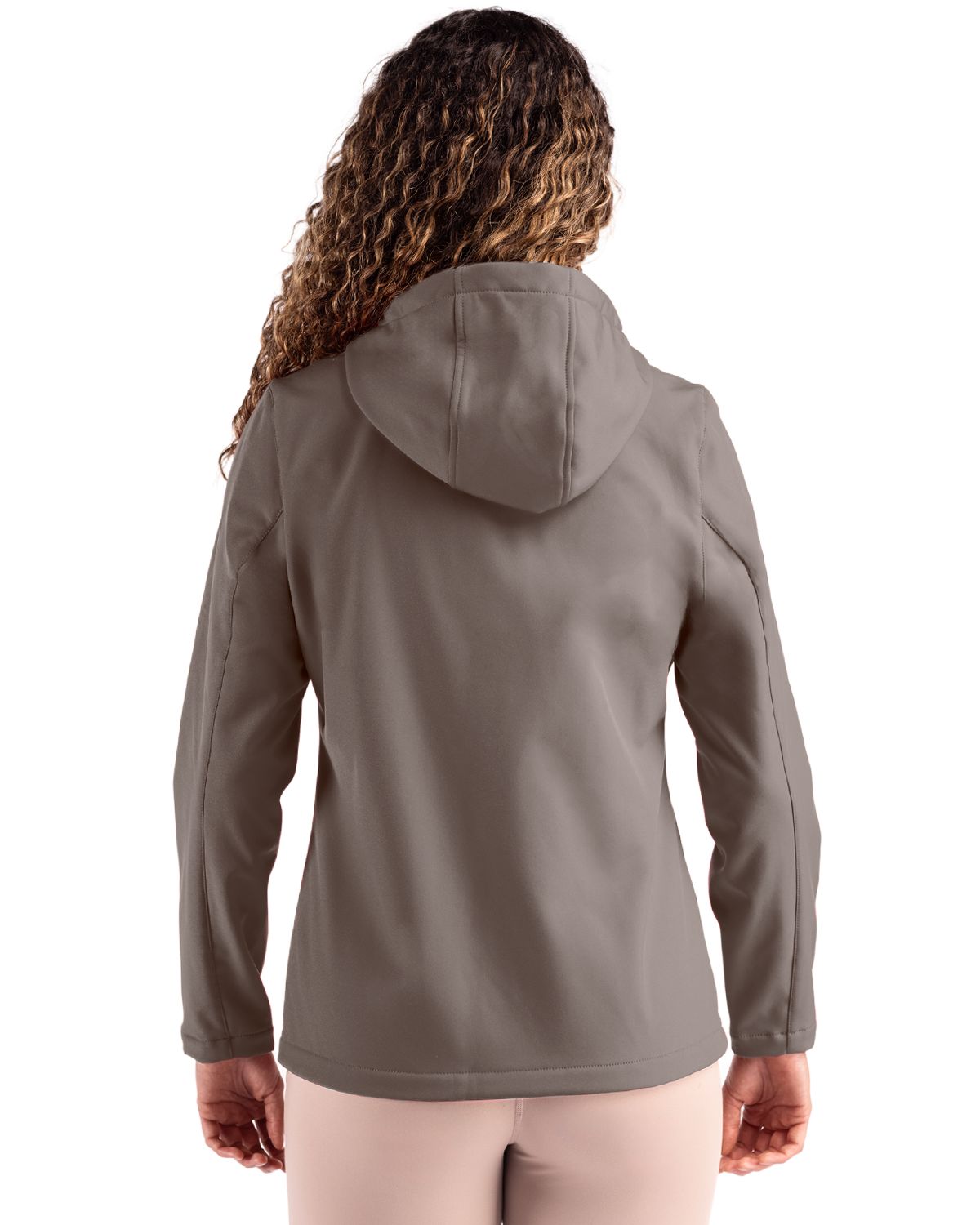 Clique Women's Tempo Recycled Stretch Softshell Full Zip Hooded Jacket-1
